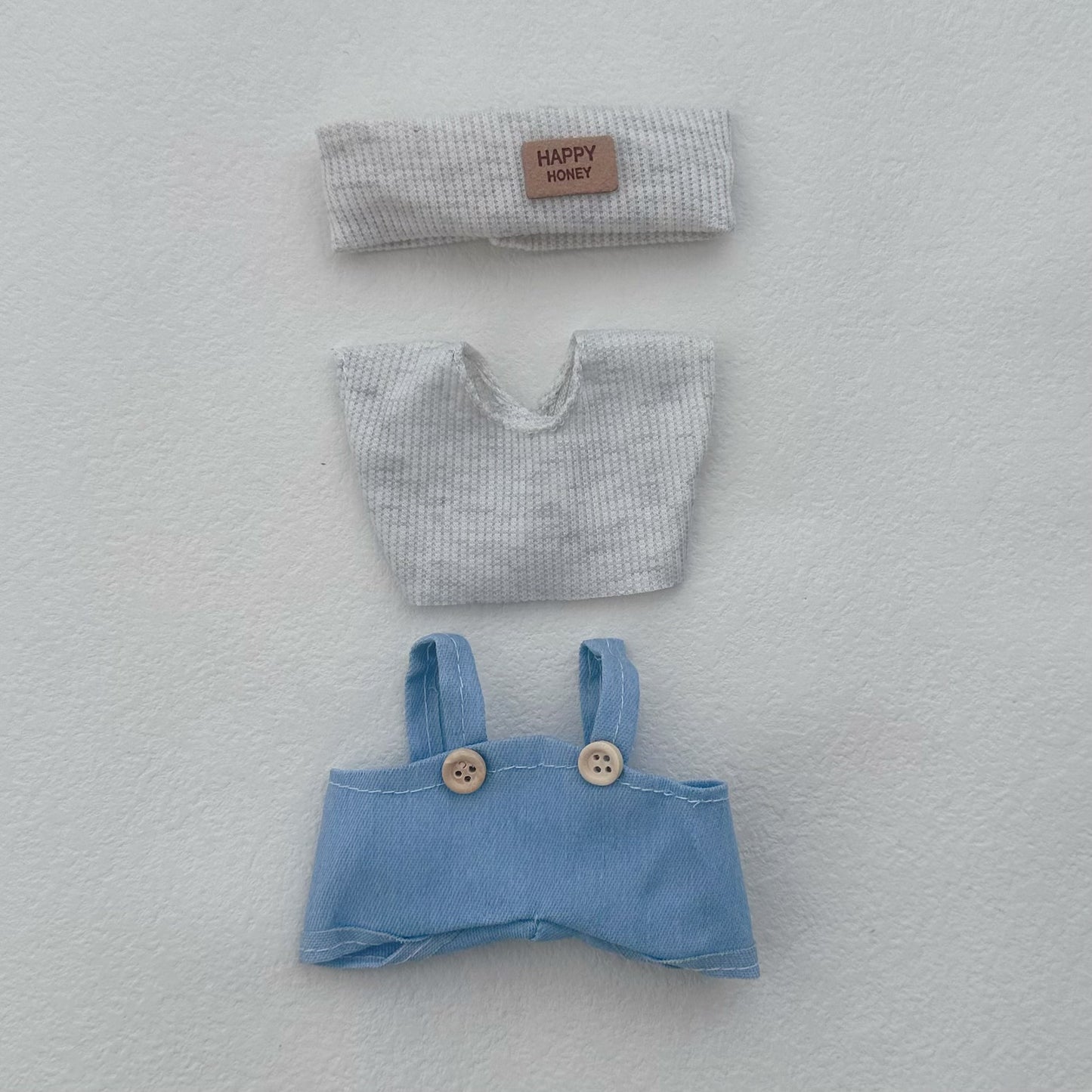Clothes Only Suitable for 17cm Labubu Vinyl Doll Plush Toys and Other Wearable Outfit Changeable Toys