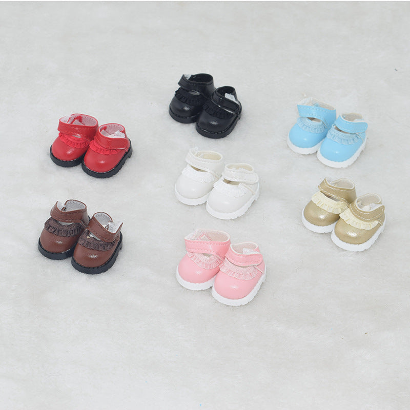 (only-clothes) Labubu Doll Shoes Collection 17CM Keychain Blind Box Labubu Replacement Shoes Doll Dress-Up Toy Shoes