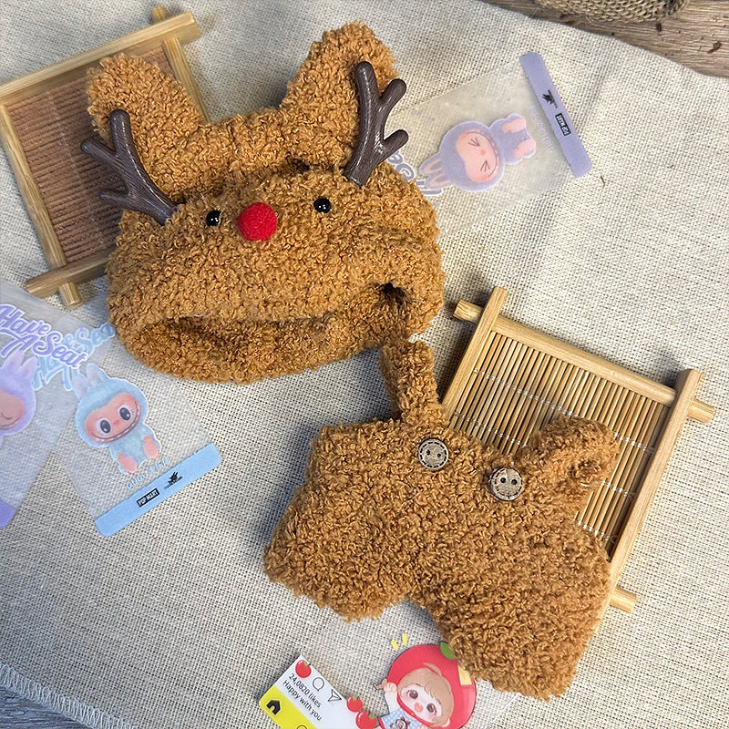 (only-clothes)Only applicable to clothing labubu Sitting Party Baby Clothes First, Second, and Third Generation Blind Box Labubu Baby Clothes Plush