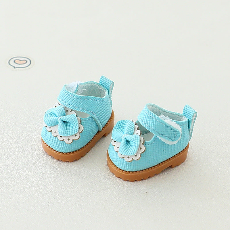 (only-clothes) Suitable for Labubu Doll Shoes Collection First Second Third Generation Keychain Blind Box Labubu Shoes Dress-Up Toy Shoes Only