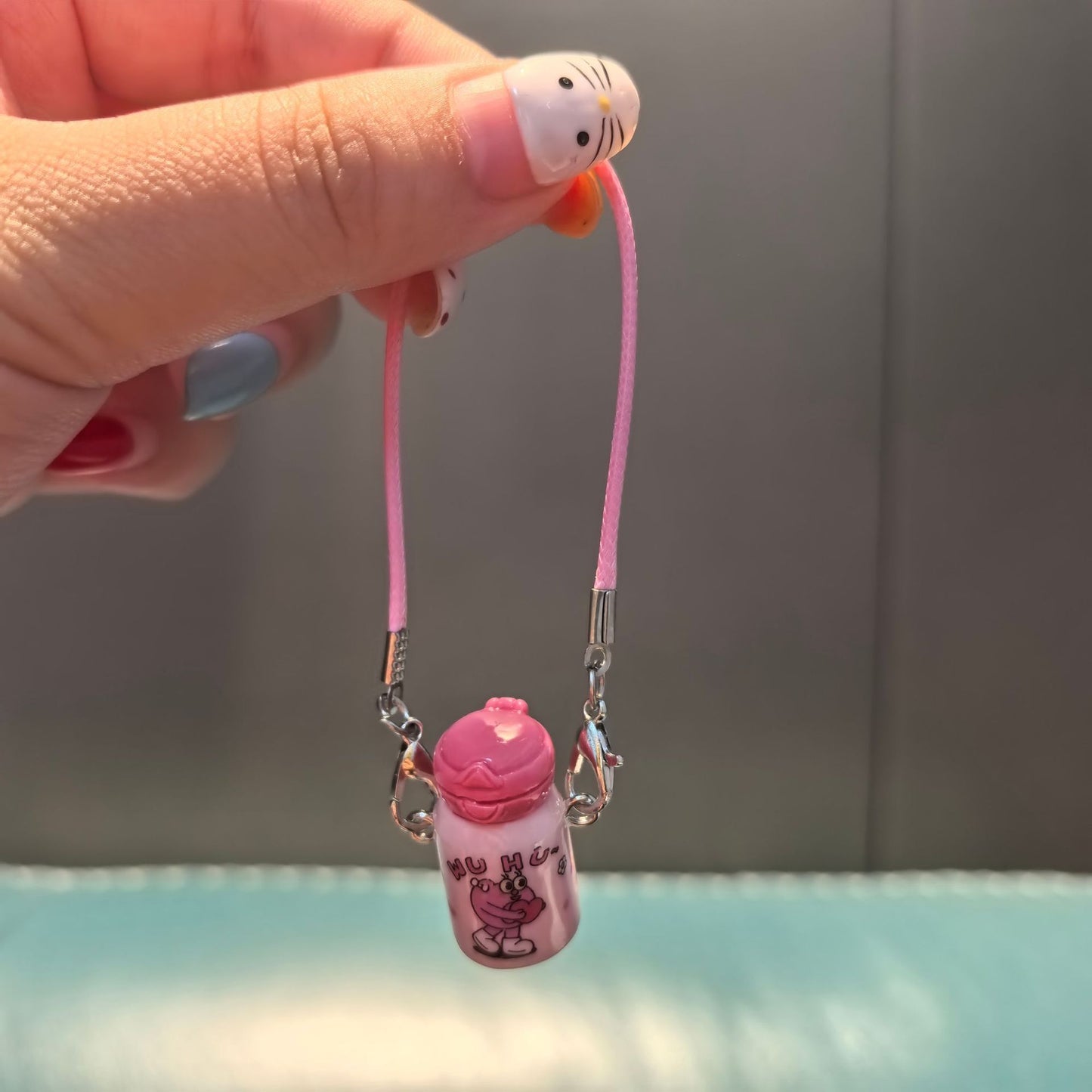 (only-clothes) Dollhouse Mini Cartoon Model Small Camera Bowknot Neck Hanging Accessory Doll Hanging Decoration Accessory