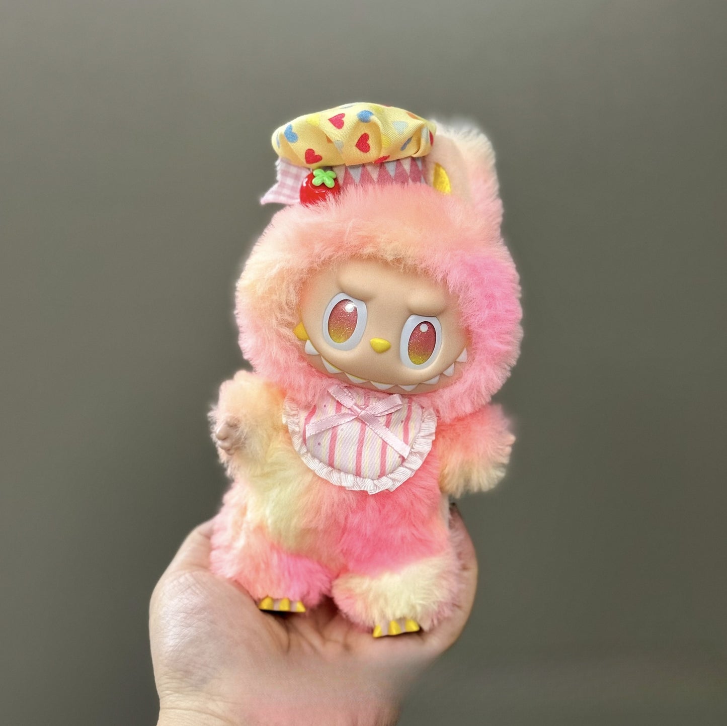 (only-clothes) Suitable for Labubu Doll Clothes First Second Third Generation Labubu Clothes 17cm Vinyl Pendant Doll Set