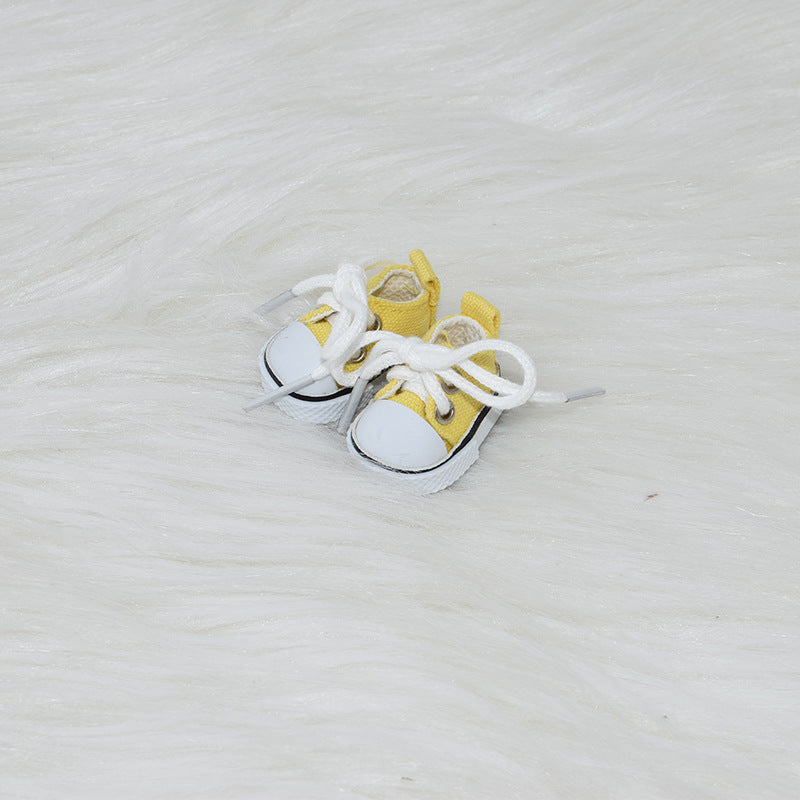(only-clothes) Labubu Keychain Shoes 17CM Blind Box Labubu Dress-Up Toy Shoes 10CM Cotton Doll Shoes 3.8CM Shoes