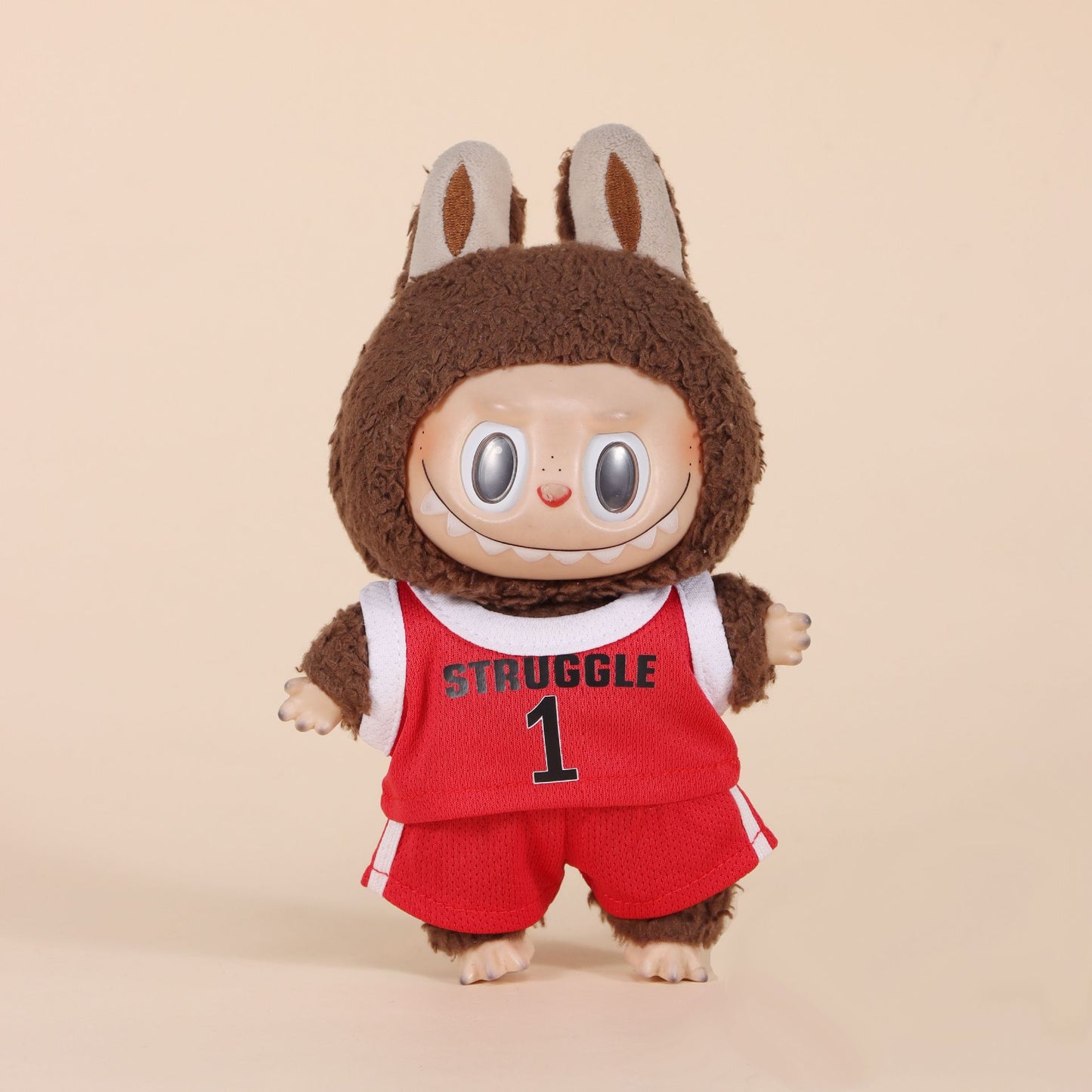 (only-clothes) Labubu Doll Clothes 17cm Labubu Clothes Heartbeat Macaron Vinyl Face Doll Clothes Wearable Replacement