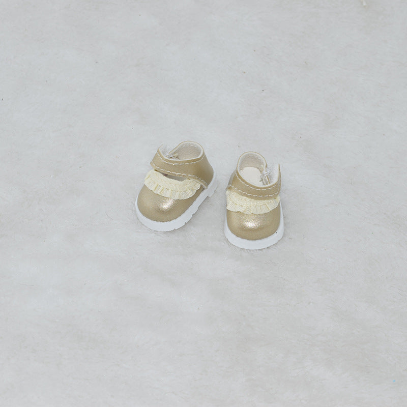 (only-clothes) Labubu Doll Shoes Collection 17CM Keychain Blind Box Labubu Replacement Shoes Doll Dress-Up Toy Shoes