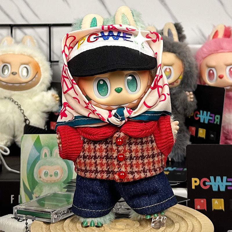 (only-clothes) Only Clothes First Second Third Generation Bubble Mart Doll Clothes Set GD Same Style Labubu Pendant Clothes Doll Outfit