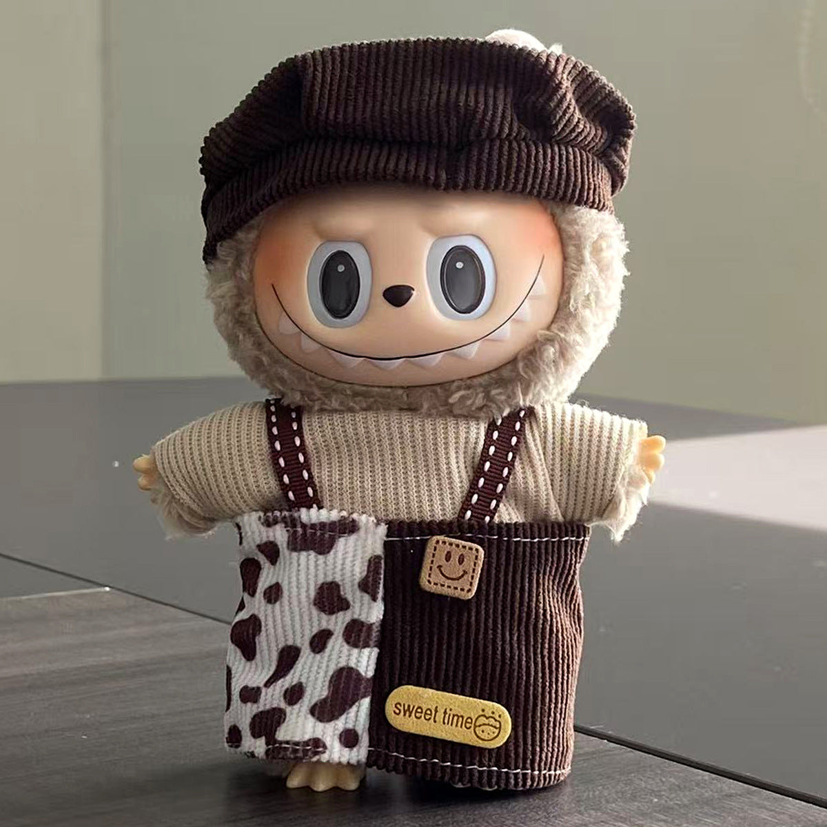 Labubu Doll Clothes Labubu Clothes 17cm First Second Third Generation Plush Vinyl Doll Dress Up Outfit Set