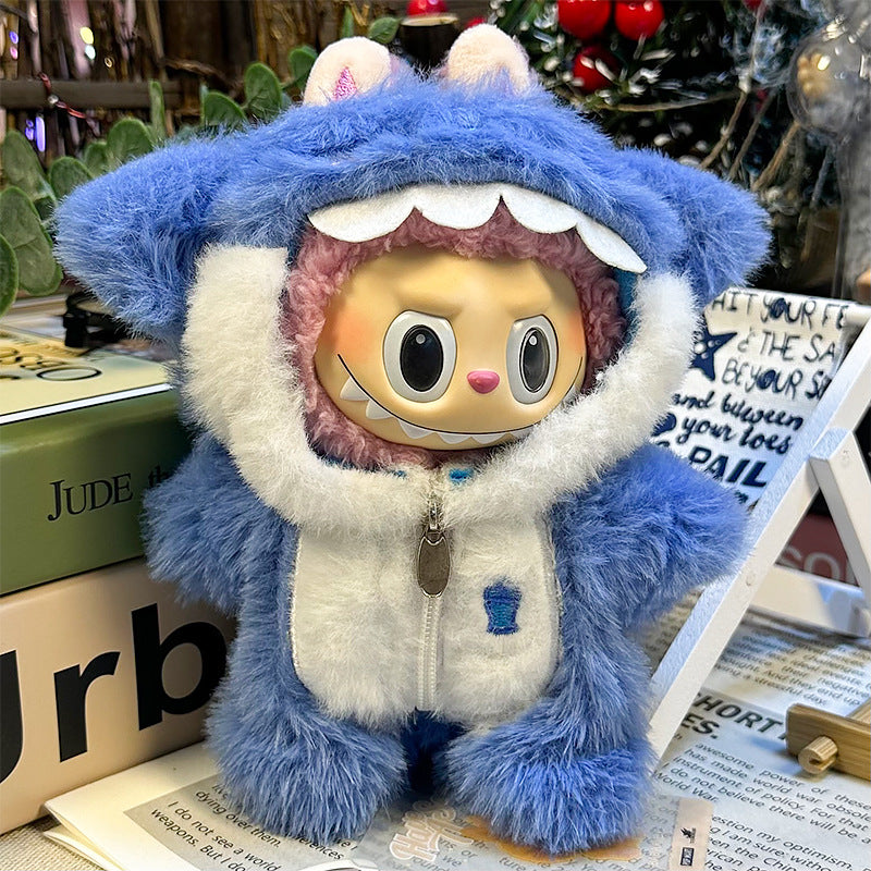 (only-clothes)Only applicable to clothing labubu Sitting Party Baby Clothes First, Second, and Third Generation Blind Box Labubu Baby Clothes Plush