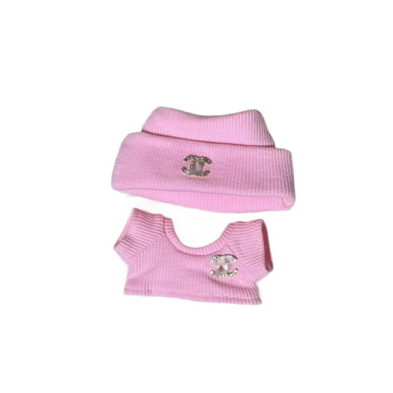(only-clothes) Only Selling Clothes First Second Third Generation Labubu Clothes Pendant Labubu Doll Clothes Happy Doll Trendy Large Version Set
