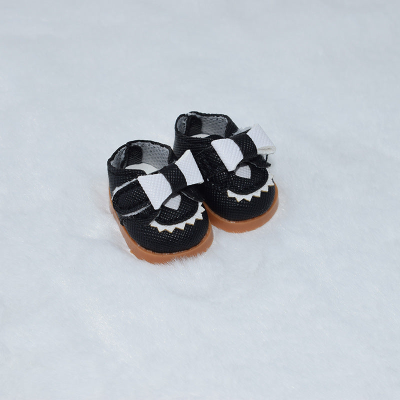 (only-clothes) Labubu Doll Shoes Collection 17CM Keychain Blind Box Labubu Replacement Shoes Doll Dress-Up Toy Shoes