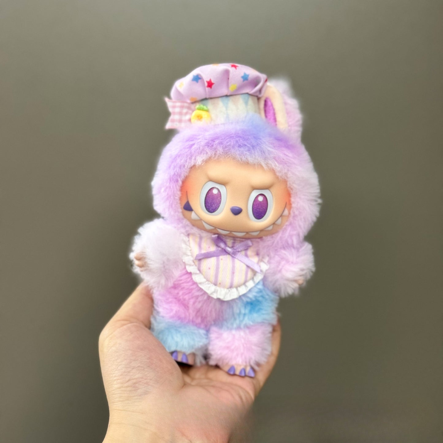(only-clothes) Suitable for Labubu Doll Clothes First Second Third Generation Labubu Clothes 17cm Vinyl Pendant Doll Set