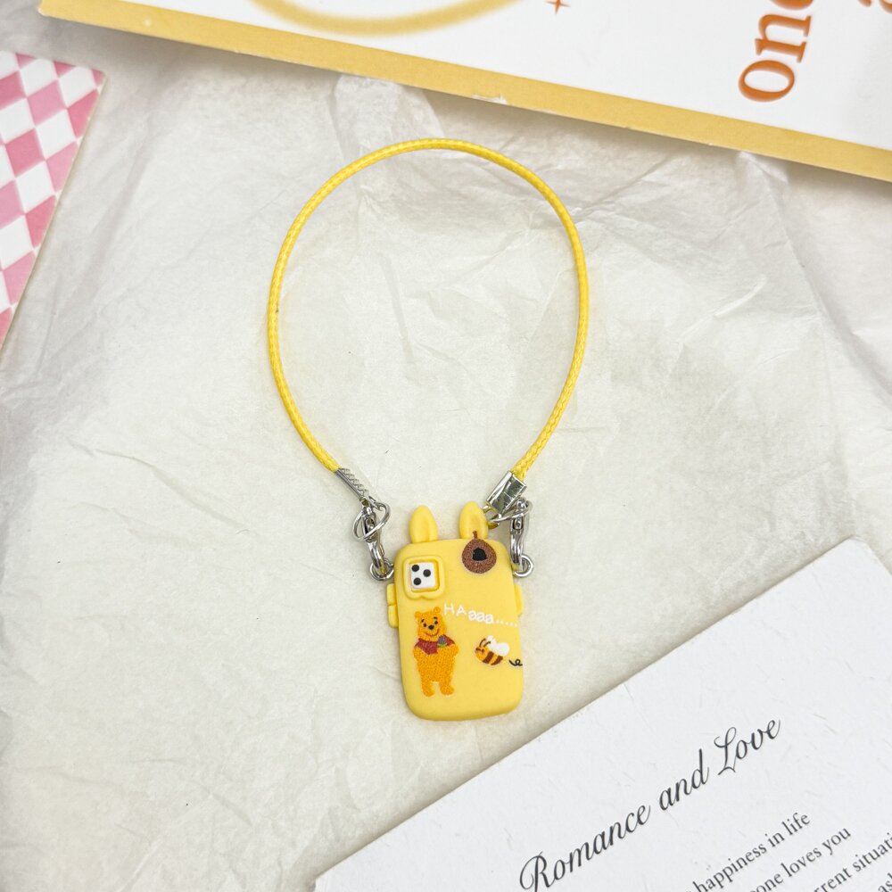 (only-clothes) Dollhouse Mini Cartoon Model Small Camera Bowknot Neck Hanging Accessory Doll Hanging Decoration Accessory