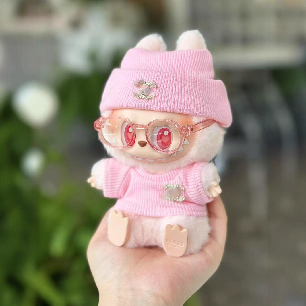 (only-clothes) Only Selling Clothes First Second Third Generation Labubu Clothes Pendant Labubu Doll Clothes Happy Doll Trendy Large Version Set