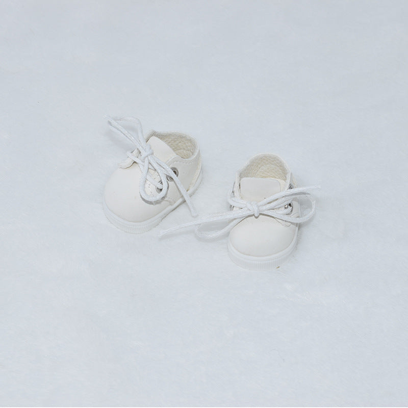 (only-clothes) Labubu Doll Shoes Collection 17CM Keychain Blind Box Labubu Replacement Shoes Doll Dress-Up Toy Shoes