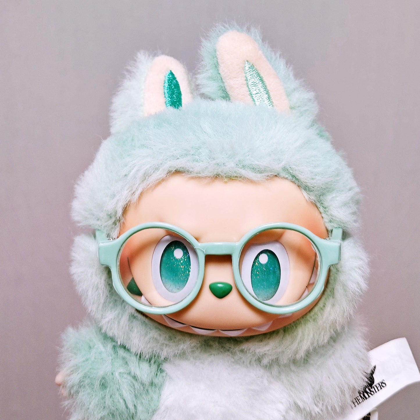 (only-clothes) First Generation Second Generation Third Generation Labubu Glasses Accessories Labubu Transparent Glasses Sunglasses Accessories 15cm 17cm