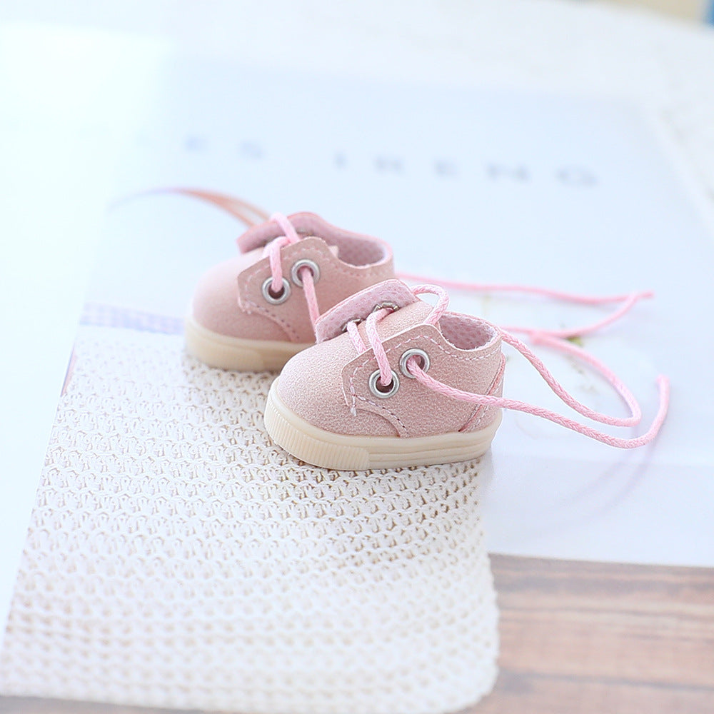 (only-clothes) Suitable for Labubu Doll Shoes Collection First Second Third Generation Keychain Blind Box Labubu Shoes Dress-Up Toy Shoes Only