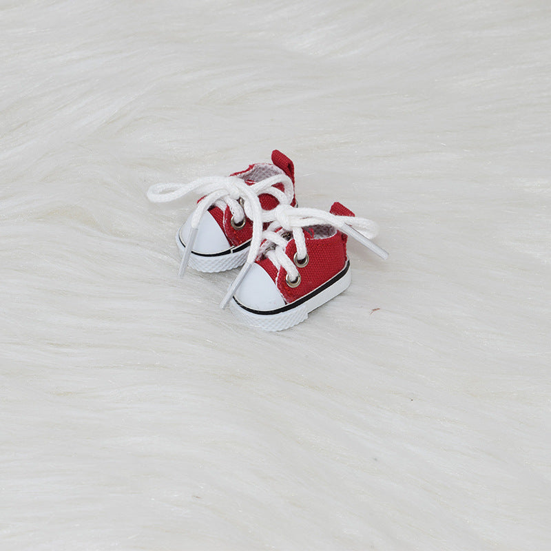 (only-clothes) Labubu Keychain Shoes 17CM Blind Box Labubu Dress-Up Toy Shoes 10CM Cotton Doll Shoes 3.8CM Shoes
