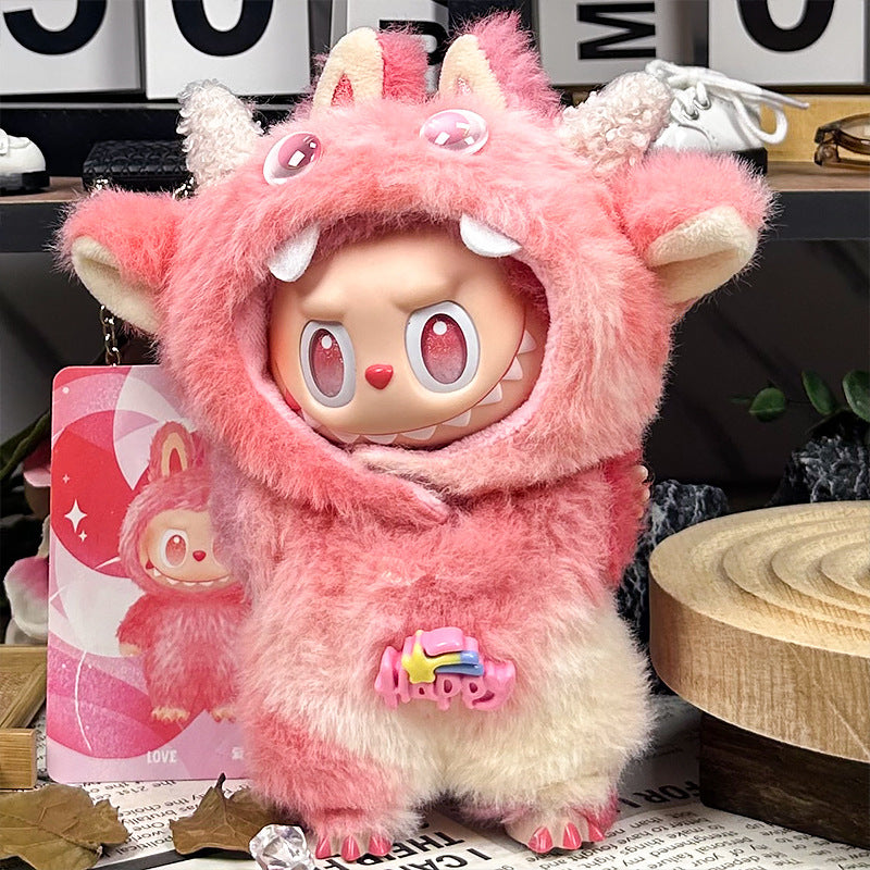 (only-clothes)Only applicable to clothing labubu Sitting Party Baby Clothes First, Second, and Third Generation Blind Box Labubu Baby Clothes Plush