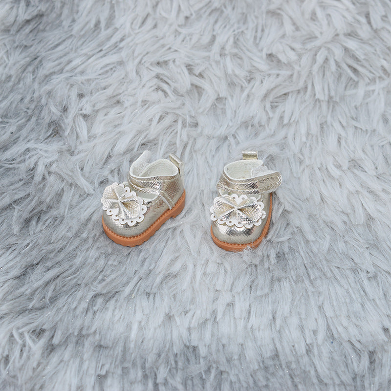 (only-clothes) Labubu Doll Shoes Collection 17CM Keychain Blind Box Labubu Replacement Shoes Doll Dress-Up Toy Shoes
