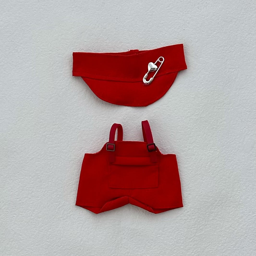 Clothes Only Suitable for 17cm Labubu Vinyl Doll Plush Toys and Other Wearable Outfit Changeable Toys