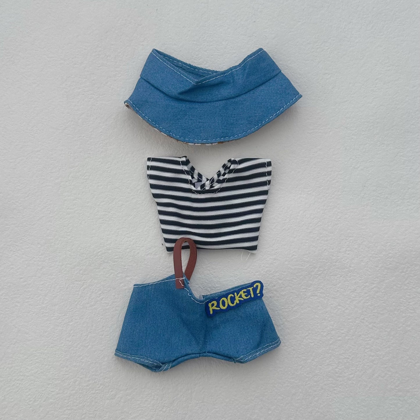 Clothes Only Suitable for 17cm Labubu Vinyl Doll Plush Toys and Other Wearable Outfit Changeable Toys