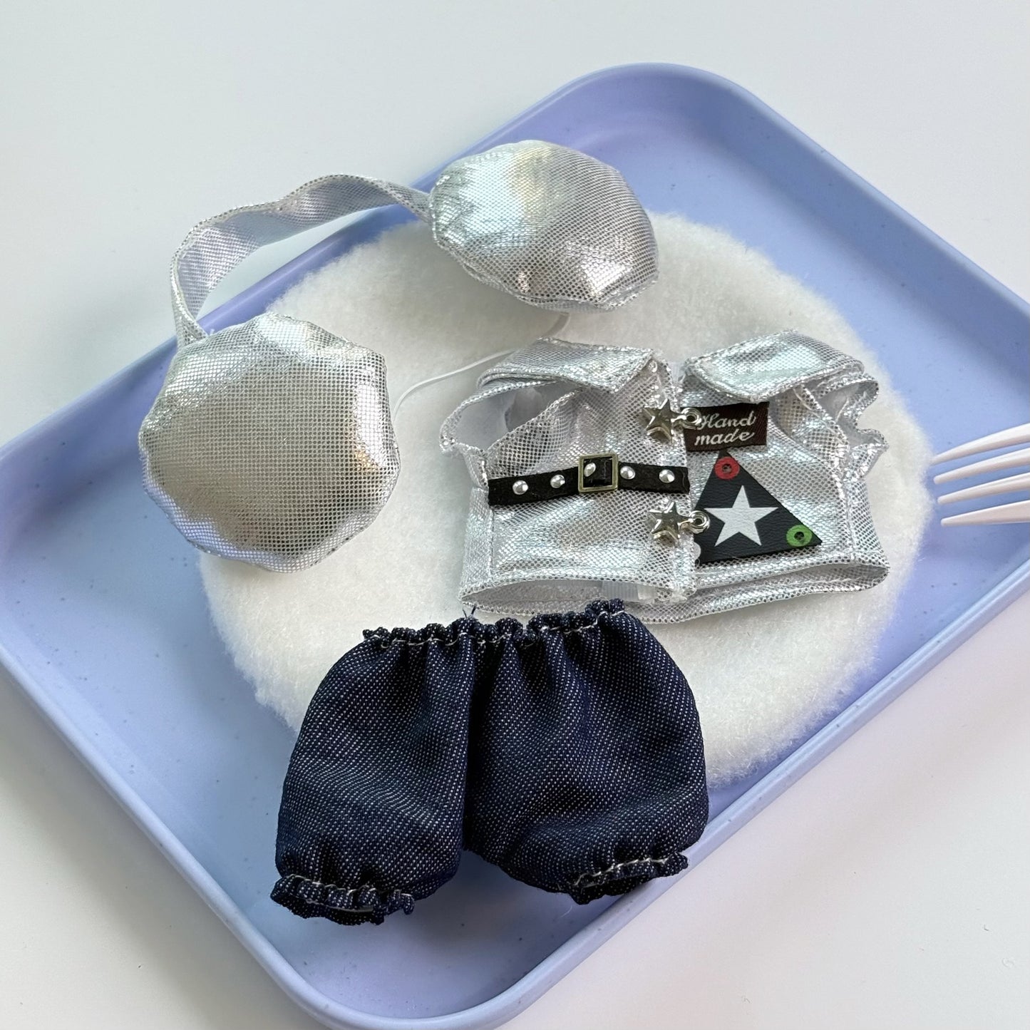 Clothes Only Suitable for 17cm Labubu Vinyl Doll Plush Toys and Other Wearable Outfit Changeable Toys