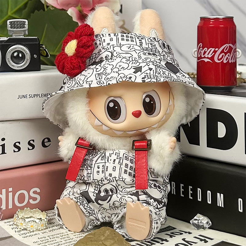 (only-clothes)Only applicable to clothing labubu Sitting Party Baby Clothes First, Second, and Third Generation Blind Box Labubu Baby Clothes Plush