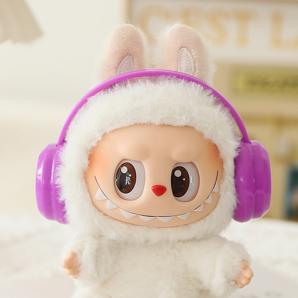 (only-clothes) Suitable for Labubu Doll Shoes Collection First Second Third Generation Keychain Blind Box Labubu Shoes Dress-Up Toy Shoes Only