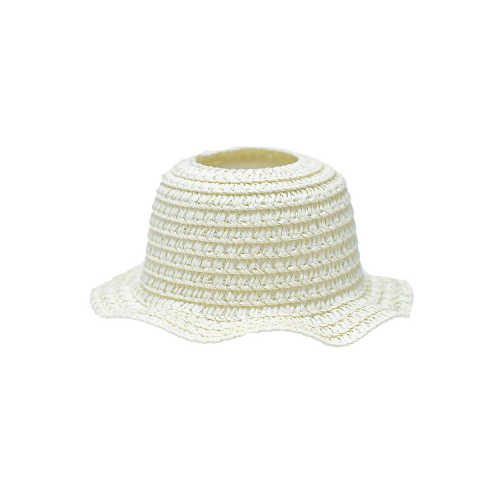 (only-clothes) LABUBU Doll Hat LABUBU Straw Hat First Second Third Generation Blind Box Earless Doll Hat Open Top Sitting Party Hat