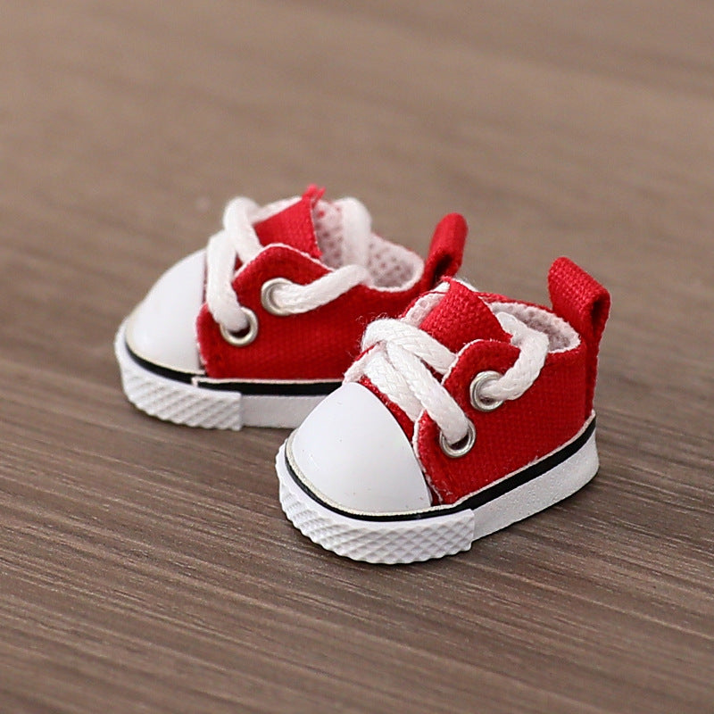 (only-clothes) Suitable for Labubu Doll Shoes Collection First Second Third Generation Keychain Blind Box Labubu Shoes Dress-Up Toy Shoes Only