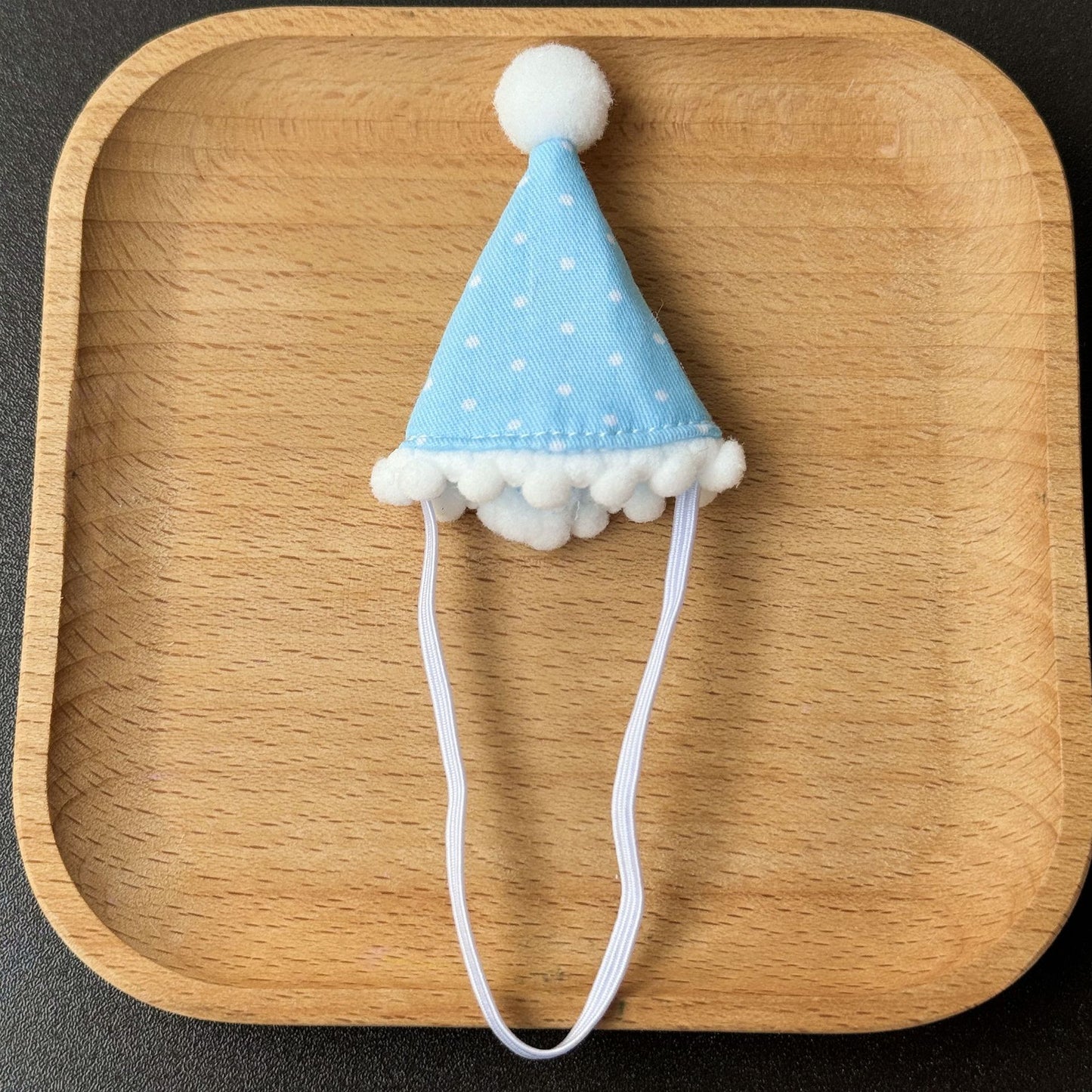 (only-clothes)17cm Labubu Birthday Hat Doll Clothes Handmade Doll 10cm Decorative Hat Mini Dress-Up Clothes Wholesale