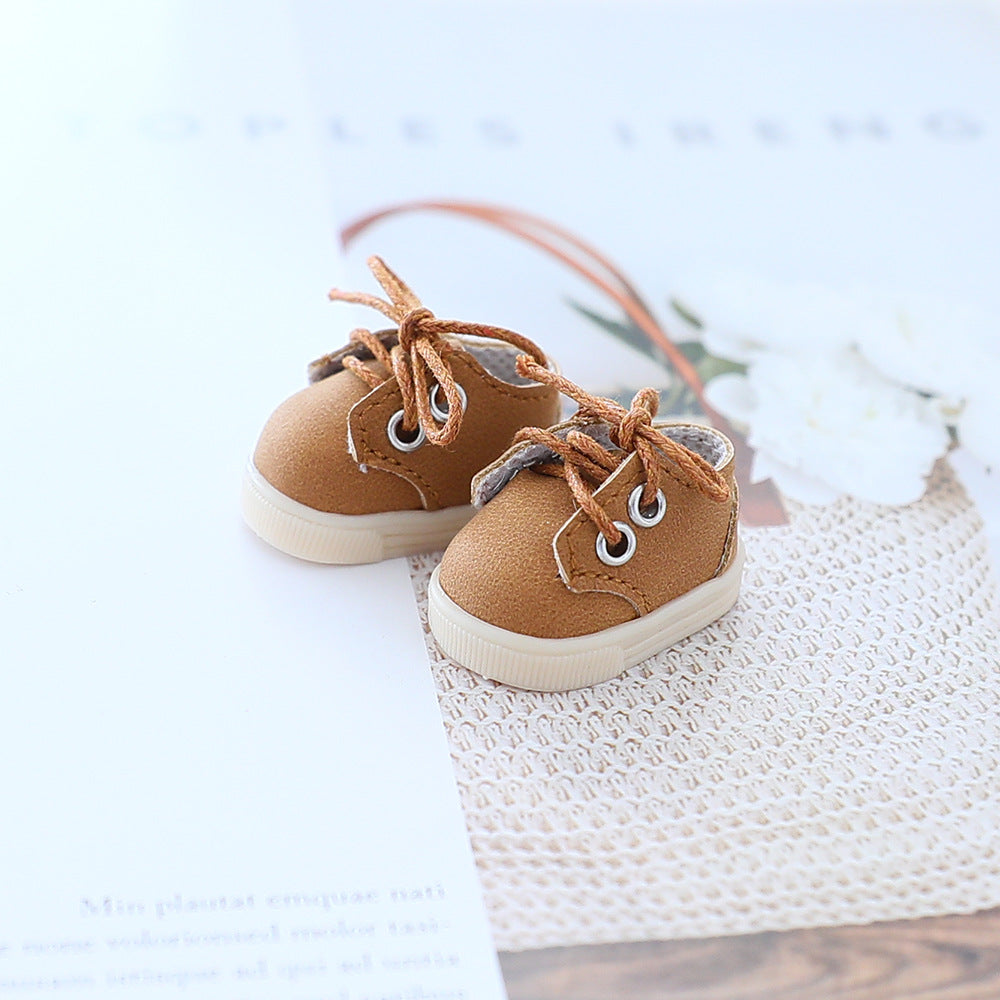 (only-clothes) Suitable for Labubu Doll Shoes Collection First Second Third Generation Keychain Blind Box Labubu Shoes Dress-Up Toy Shoes Only