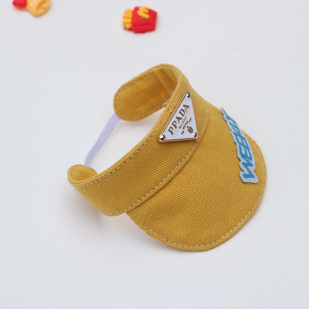 17cm Labubu Doll Clothes Sun Hat First and Second Generation Accessories 10cm Doll Clothes Accessories Doll Clothes Apron Hat