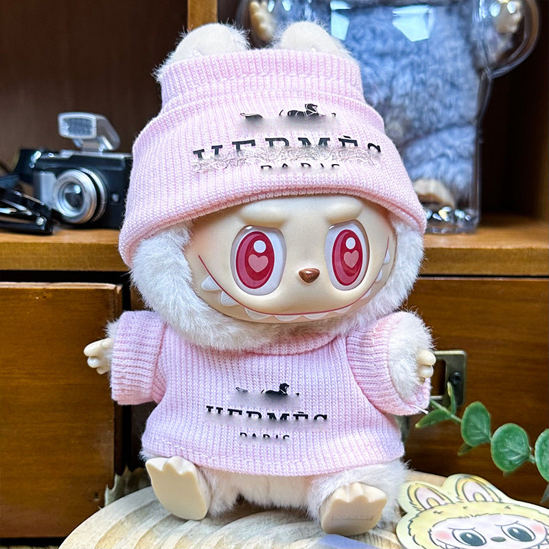 (only-clothes)Only applicable to clothing labubu Sitting Party Baby Clothes First, Second, and Third Generation Blind Box Labubu Baby Clothes Plush