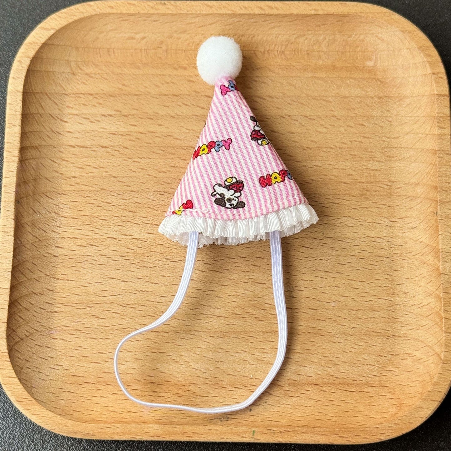 (only-clothes)17cm Labubu Birthday Hat Doll Clothes Handmade Doll 10cm Decorative Hat Mini Dress-Up Clothes Wholesale