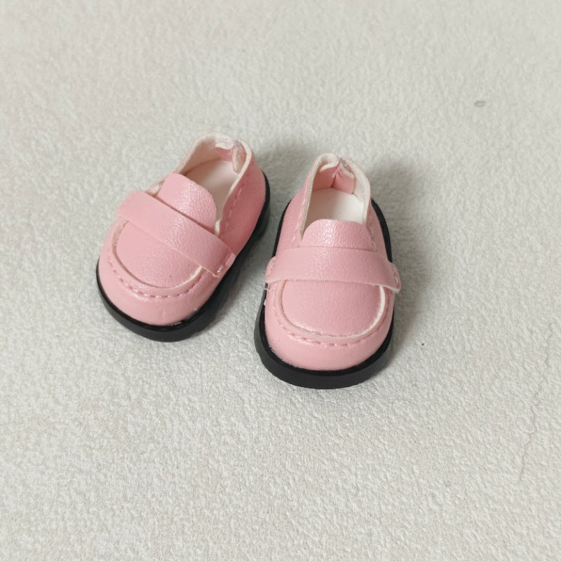 (only-clothes) Labubu Doll Shoes Collection 17CM Keychain Blind Box Labubu Replacement Shoes Doll Dress-Up Toy Shoes