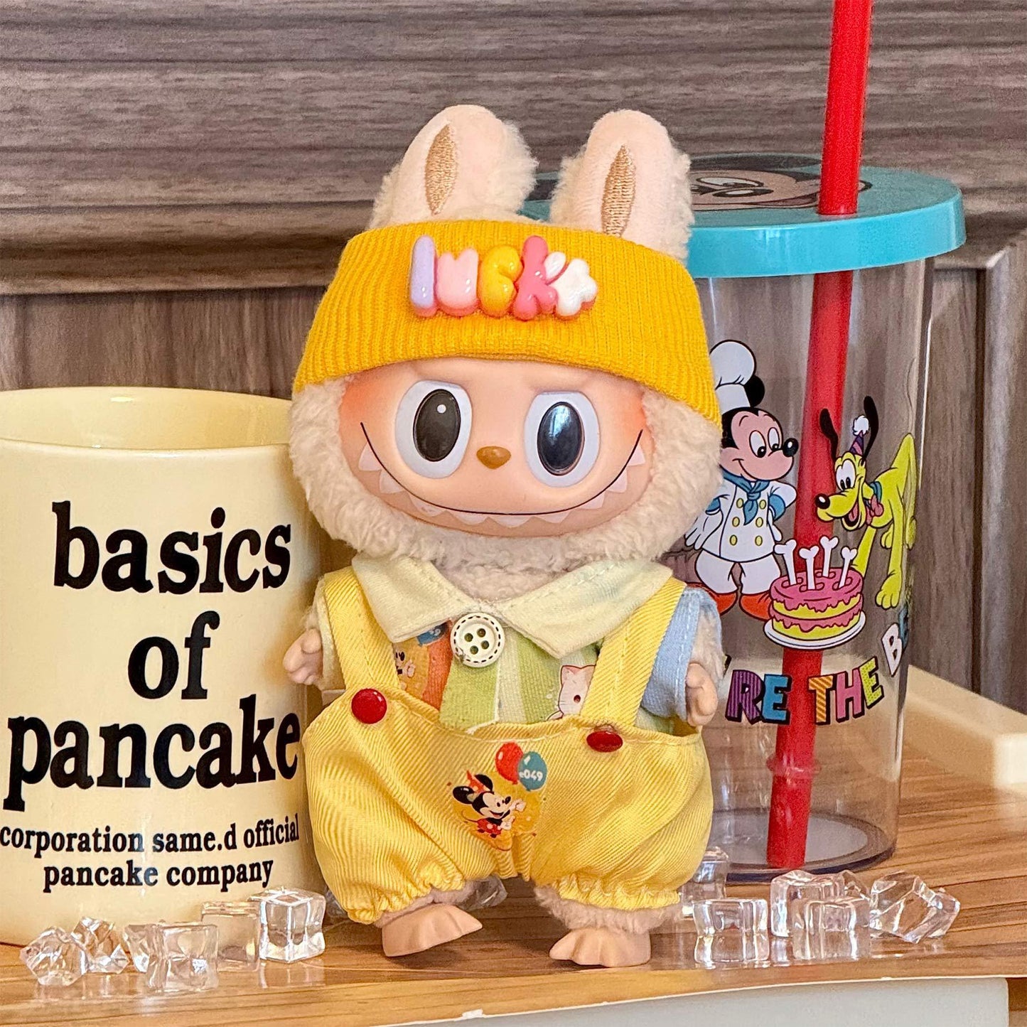 (only-clothes) Suitable for Labubu Sitting Party Baby Clothes First Second Third Generation Labubu Clothing Set Accessories and Peripheral