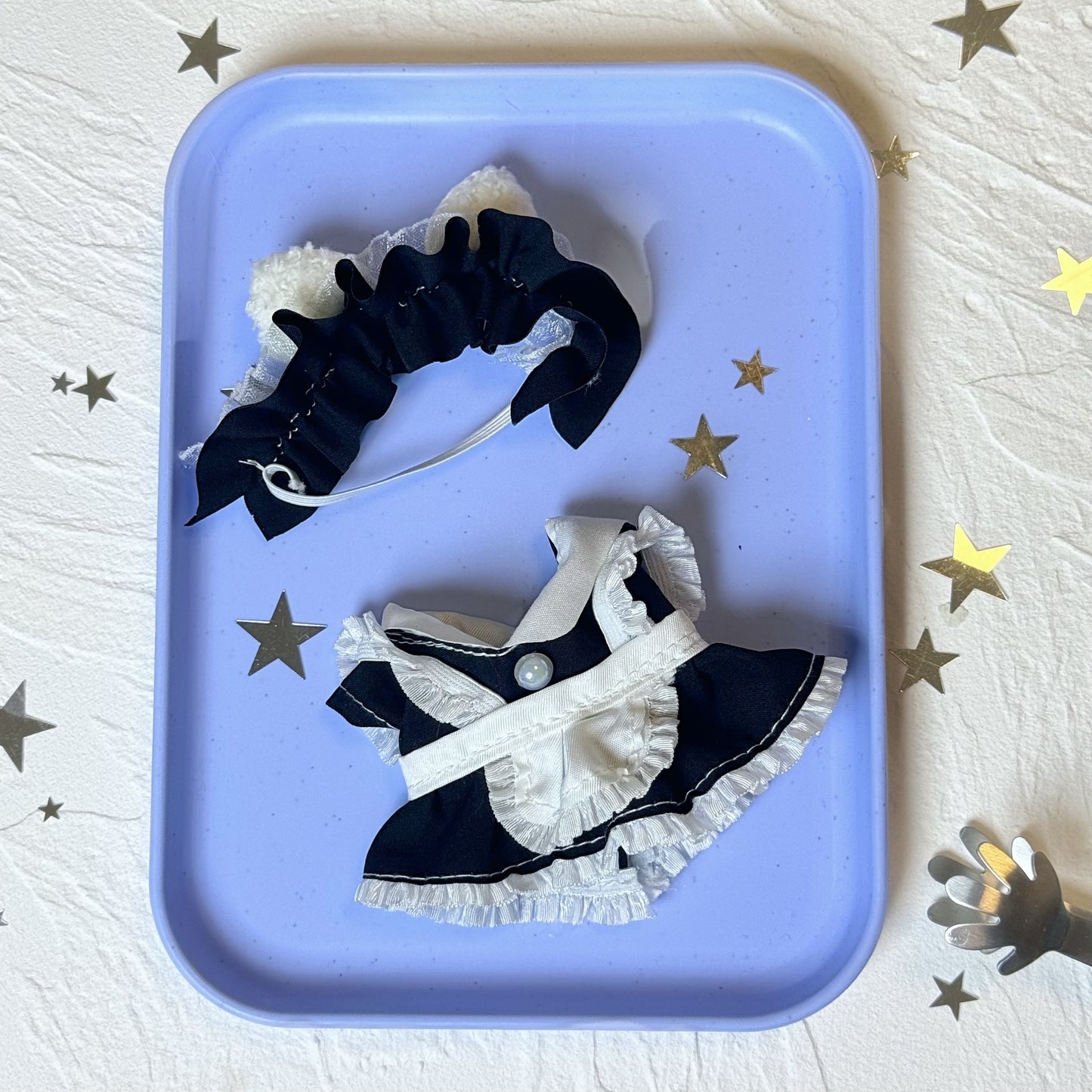 Clothes Only Suitable for 17cm Labubu Vinyl Doll Plush Toys and Other Wearable Outfit Changeable Toys
