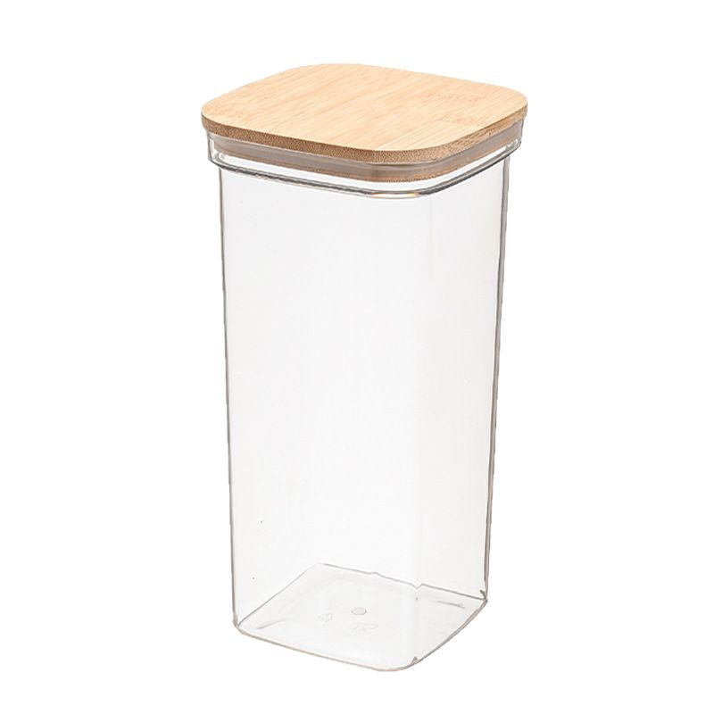 Transparent Labubu Display Box Dustproof Bamboo Wood High Transparency Trendy Toy Cute Bubble Mart Figurine Box Mini Storage Box