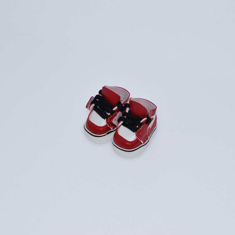 (only-clothes) Labubu Doll Shoes Collection 17CM Keychain Blind Box Labubu Replacement Shoes Doll Dress-Up Toy Shoes
