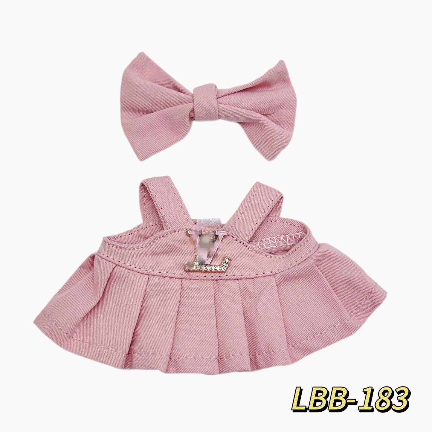 (only-clothes) Only Selling Clothes First Second Third Generation Labubu Clothes Pendant Labubu Doll Clothes Happy Doll Trendy Large Version Set