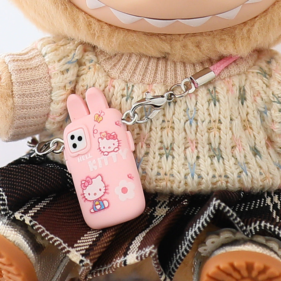 (only-clothes) Suitable for Labubu Doll Shoes Collection First Second Third Generation Keychain Blind Box Labubu Shoes Dress-Up Toy Shoes Only
