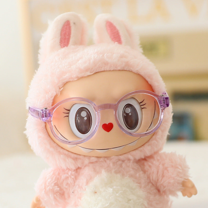 (only-clothes) Suitable for Labubu Doll Shoes Collection First Second Third Generation Keychain Blind Box Labubu Shoes Dress-Up Toy Shoes Only