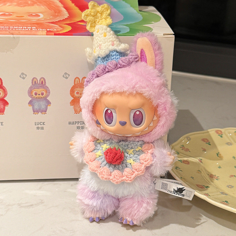 (only-clothes) Labubu Doll Clothes Labubu First Generation Third Generation Sitting Party Clothes Doll Replacement Dress Original Doll Clothes