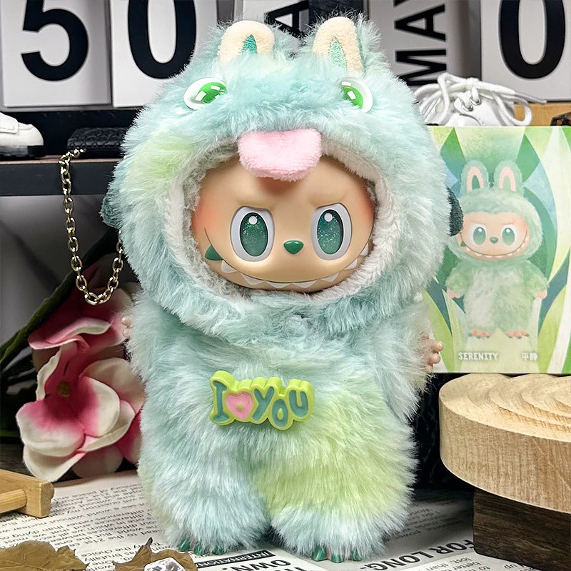 (only-clothes)Only applicable to clothing labubu Sitting Party Baby Clothes First, Second, and Third Generation Blind Box Labubu Baby Clothes Plush