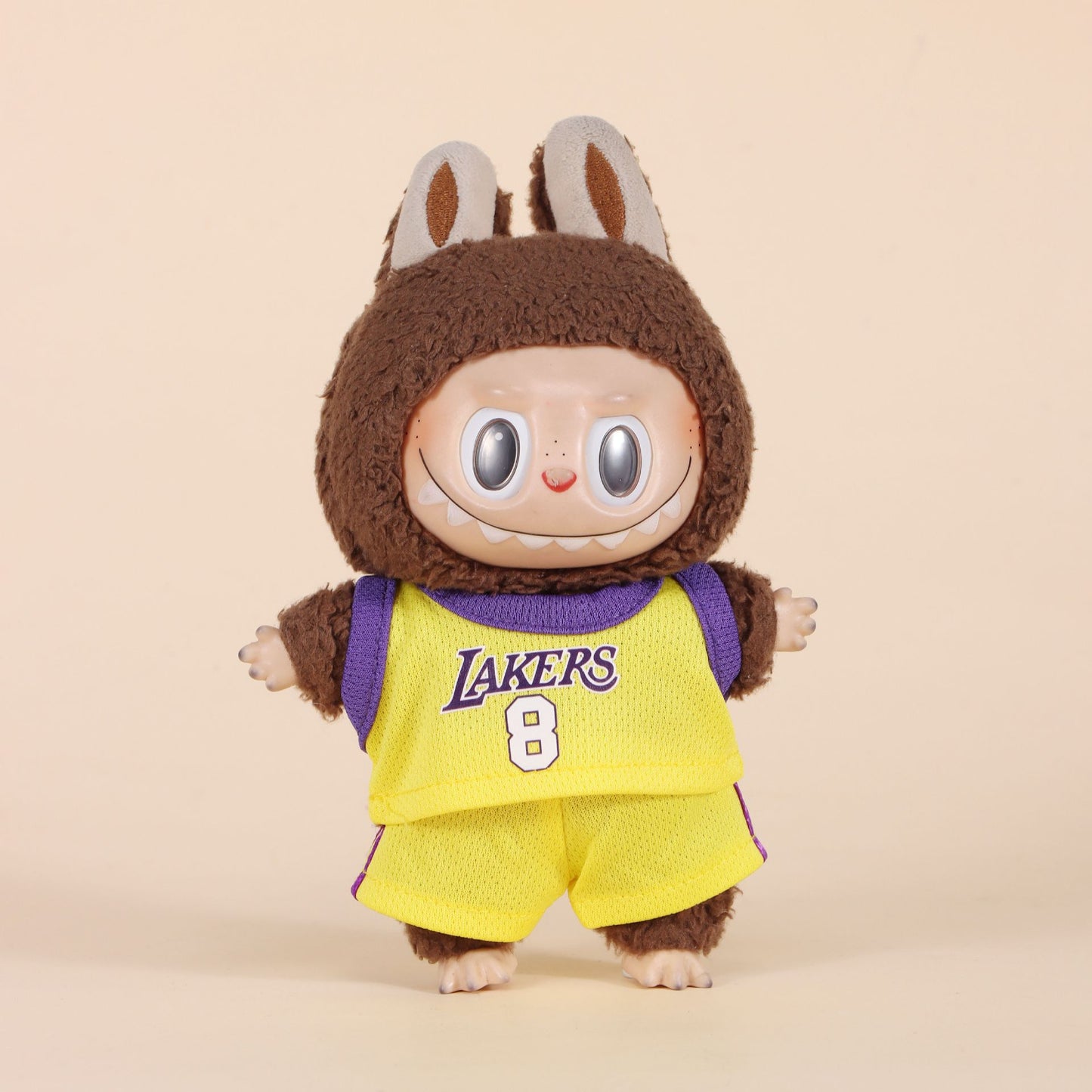 (only-clothes) Labubu Doll Clothes 17cm Labubu Clothes Heartbeat Macaron Vinyl Face Doll Clothes Wearable Replacement