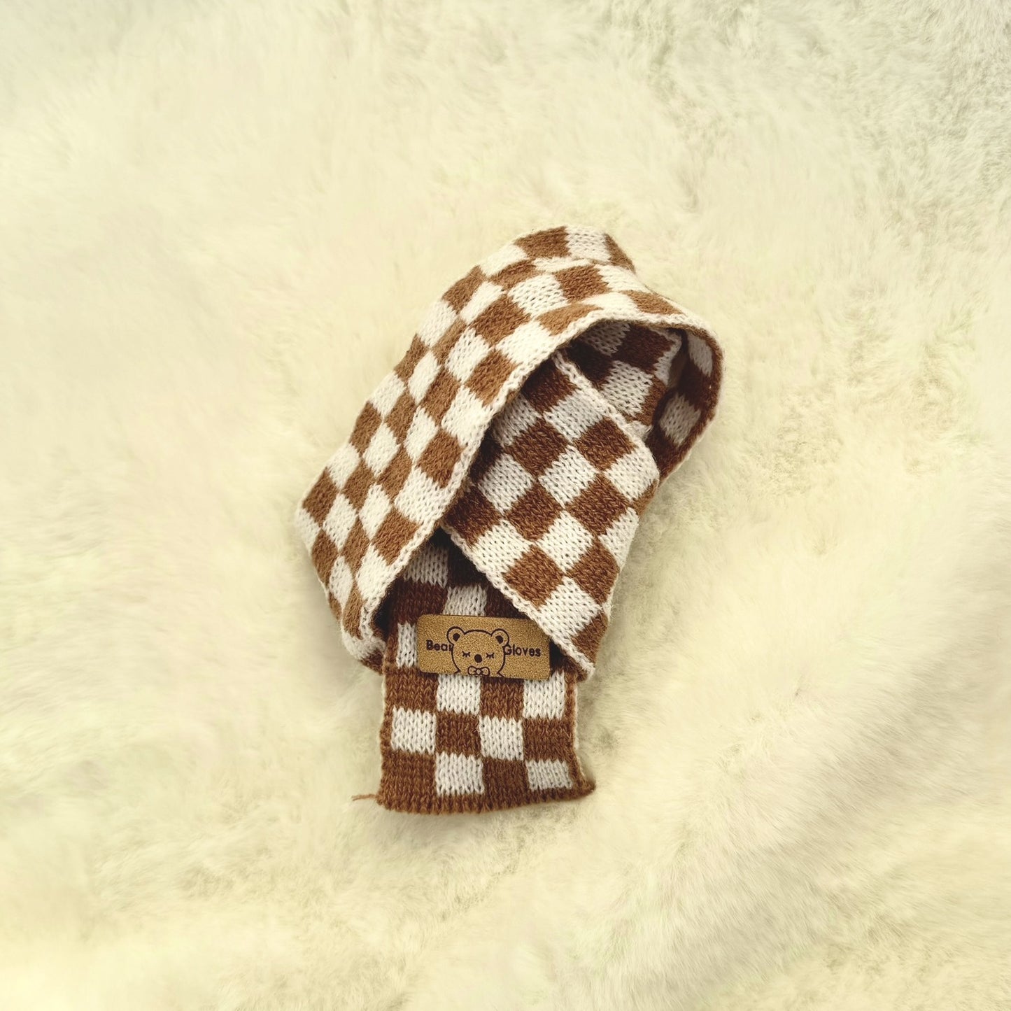 (only-clothes) First and Second Generation Keychain Labubu Clothing Pendant Labubu Hat Sitting Party Sweater Warm Winter Set Scarf
