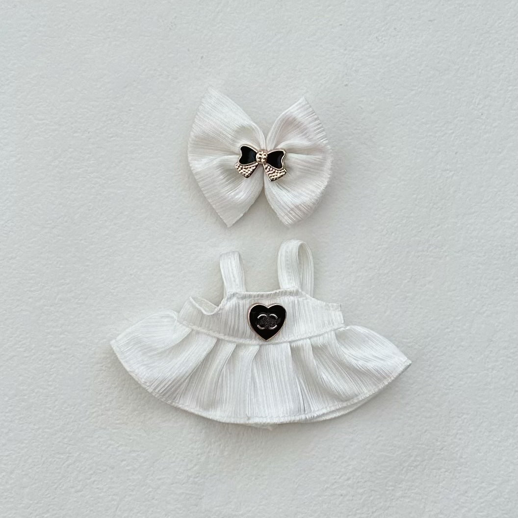 Clothes Only Suitable for 17cm Labubu Vinyl Doll Plush Toys and Other Wearable Outfit Changeable Toys