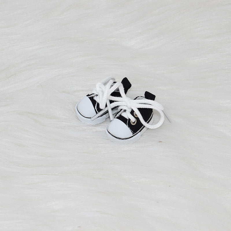 (only-clothes) Labubu Keychain Shoes 17CM Blind Box Labubu Dress-Up Toy Shoes 10CM Cotton Doll Shoes 3.8CM Shoes