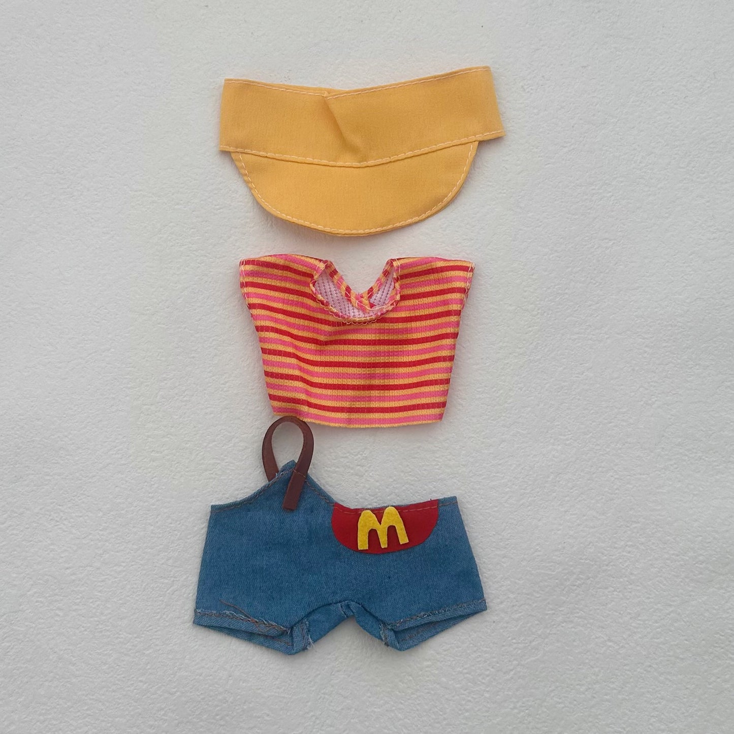 Clothes Only Suitable for 17cm Labubu Vinyl Doll Plush Toys and Other Wearable Outfit Changeable Toys